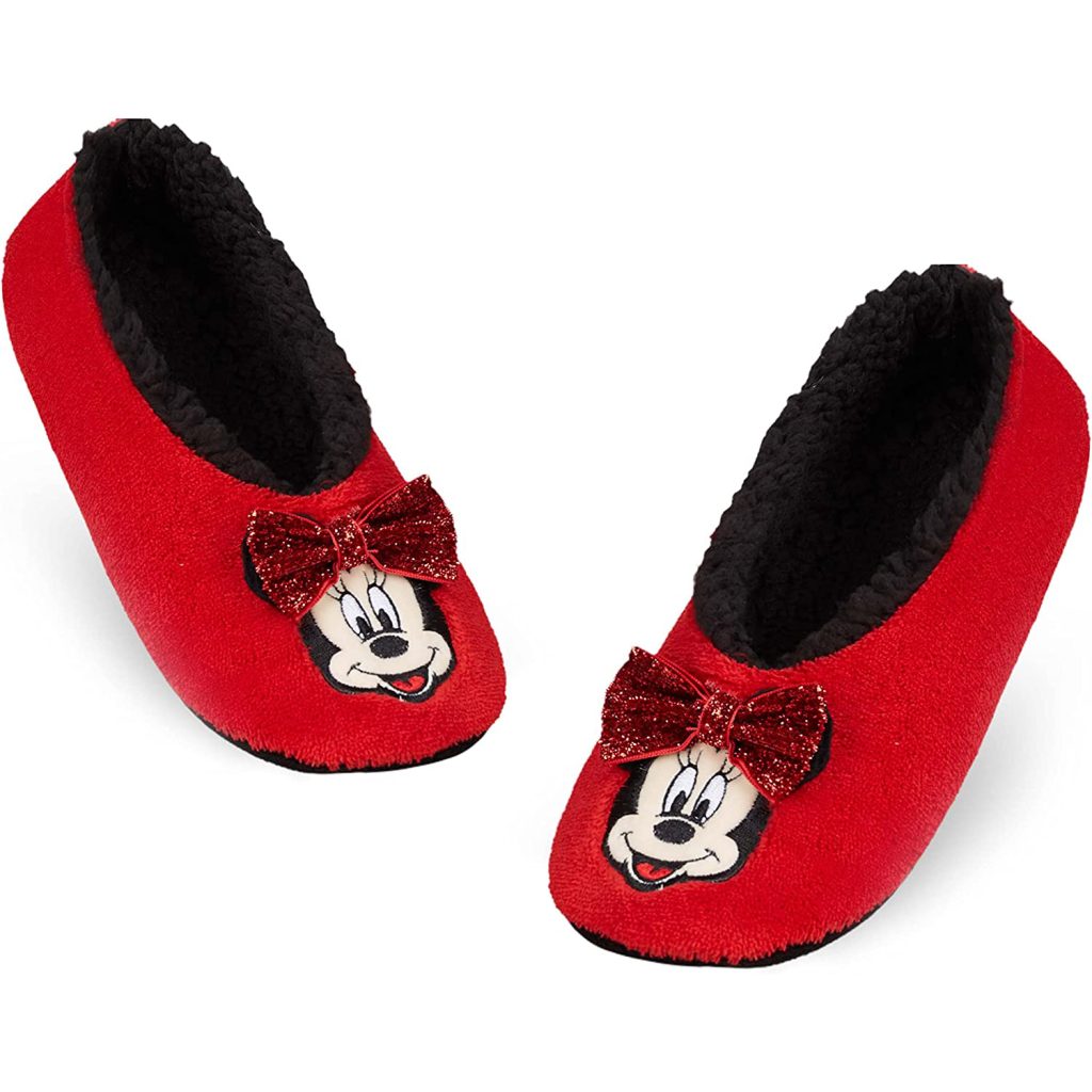 PANTUFLAS MINNIE MOUSE TIPO CALCETIN
